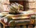 Thunderbolt Calliope close up