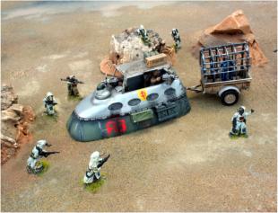 Attack on a combat car