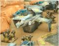 Black Crow landers deploy squads of infantry