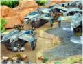 Black Crow landers deploy squads of infantry
