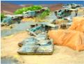 GD806 Double 18cm Mortar and 15cm Artillery piece, Raven Assault ship and Black Crow lander with infantry in hard suits