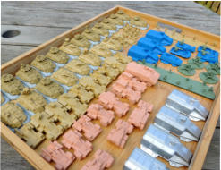 A daunting tray of work - and that excludes most of the infantry!