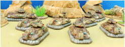 Solace MICV and command vehicles from the regular Cavalry Detachment