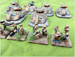 Regular 'Elite' Cavalry infantry (Veteran quality) with vehicles (all GZG)