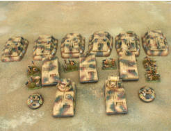 Two detachments of Broglie's Legion