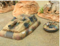 Broglie's Legion tank and jeep
