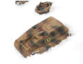Broglie's Legion tank and jeeps in snow on Hayes