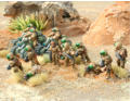Wrangel's Legion infantry on foot and on trikes