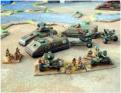 Towed 5cm powerguns ready to fire