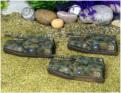 Three Scarab tank destroyers with heavy lasers in a restricted arc and light laser turrets