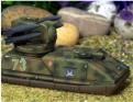 GD808 Damselfly Anti-tank missile launcher with heavy ATGWs and light laser mounts