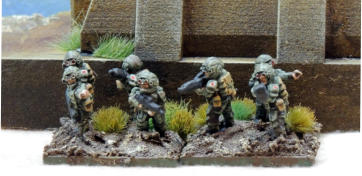 Some of the new infantry