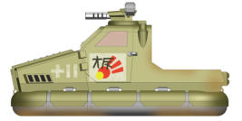 Hiroseki-Toyota Wizard support jeep may carry an ATGW missile launcher in the rear plus an HSW for local defence