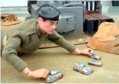 The vehicles in play