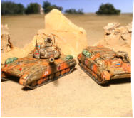 Ariete Division Cougar tank and Lynx APC