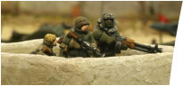 Zaparoyski infantry lie in wait