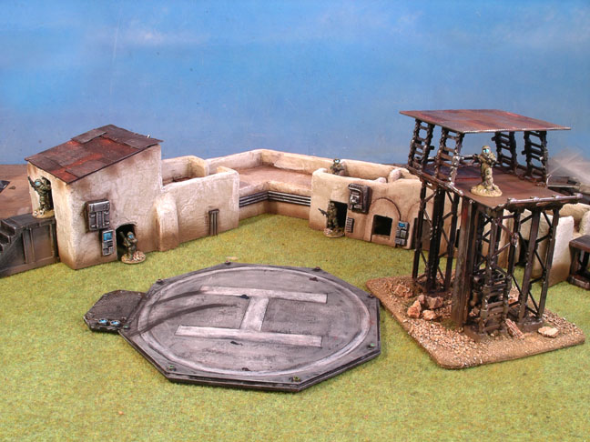 complex and helipad