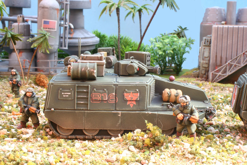 APC with infantry 1