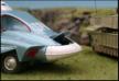 Front of 20mm Corgi SPV with Dragon Challenger II for size