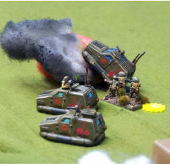 Wizard hit by a Buzz Bomb