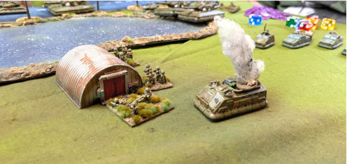 Magnus deploys infantry but is hit