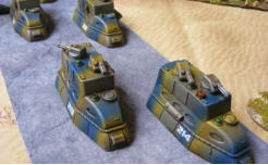 Lightning division Crew Cars on the road
