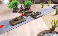 Hiroseki Sohei MBTs advance on road