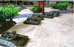 Hiroseki Sohei MBTs advance off road