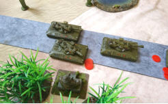 Hiroseki Sohei MBTs advance on road