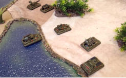 Hiroseki Mantras and an Ontos beat across the shallow water