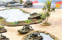 Hiroseki Mantras and an Ontos beat across the shallow water