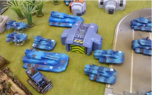 TAS force advances