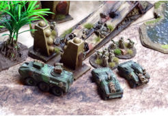The last of the National Brigade just before they break