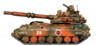 I-M216 Cougar Tank with 10cm CAP main gun and Heavy Support Weapon