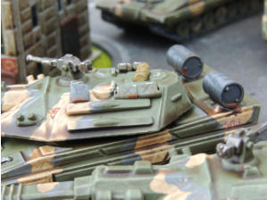 The Molot has a rapid fire heavy coil-gun and the Drodz 6 defensive system with launchers and ablative armour