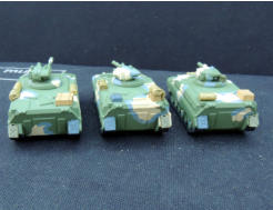 Three Sokols with stowage and extra jerry cans