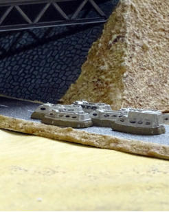 Infantry bunker and Hellcat