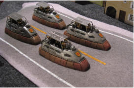 Combat Cars in formation