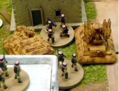 The mercs of the Tingatata Division  pull out of the town