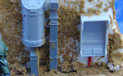 more 28mm resin material added for detail work