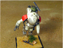 Fireball with paint, decal work and stowage added