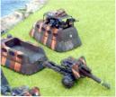 Combat Car and transport with towed Laser anti-armour weapon