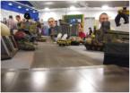 Apex Dragoons retreat from the Star Port as players look on in dismay- Sheffield 2011 Day 2