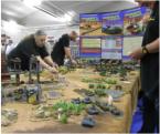 John Treadaway moving forces - TAS and Wrangels legion in the foreground - Sheffield 2011 Day 1