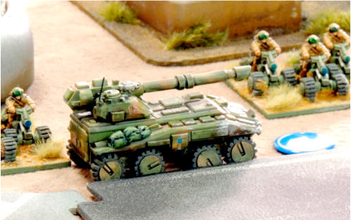 Wrangels Legion Gun System takes aim... but misses: more bad dice throws!