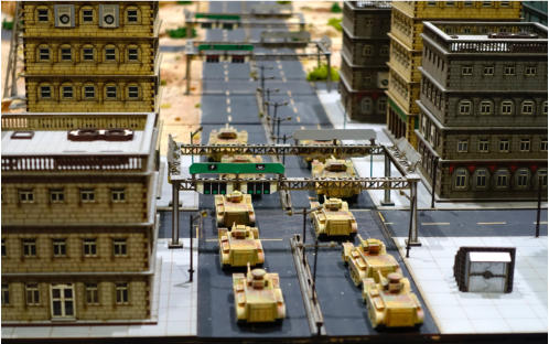 Thunderbolts line up to enter town
