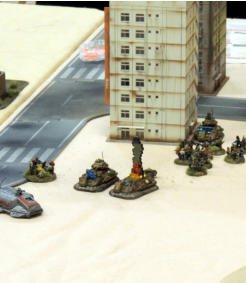 Solace 'Elite' Regular Army MICVs take hits losing both vehicles and weapon systems