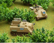 Stewart APC and Katy mortar (Brigade)