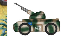 Denel R14AA Buffel Air Defence Variant - this carries Heavy RF Coilgun and Manta light Anti tank missiles but no infantry
