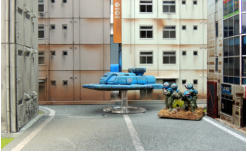 Banshee missile support vehicle with infantry